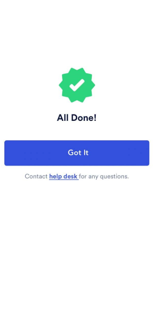Screenshot for step 6: How to Change the Email Address on your Cashaa App
