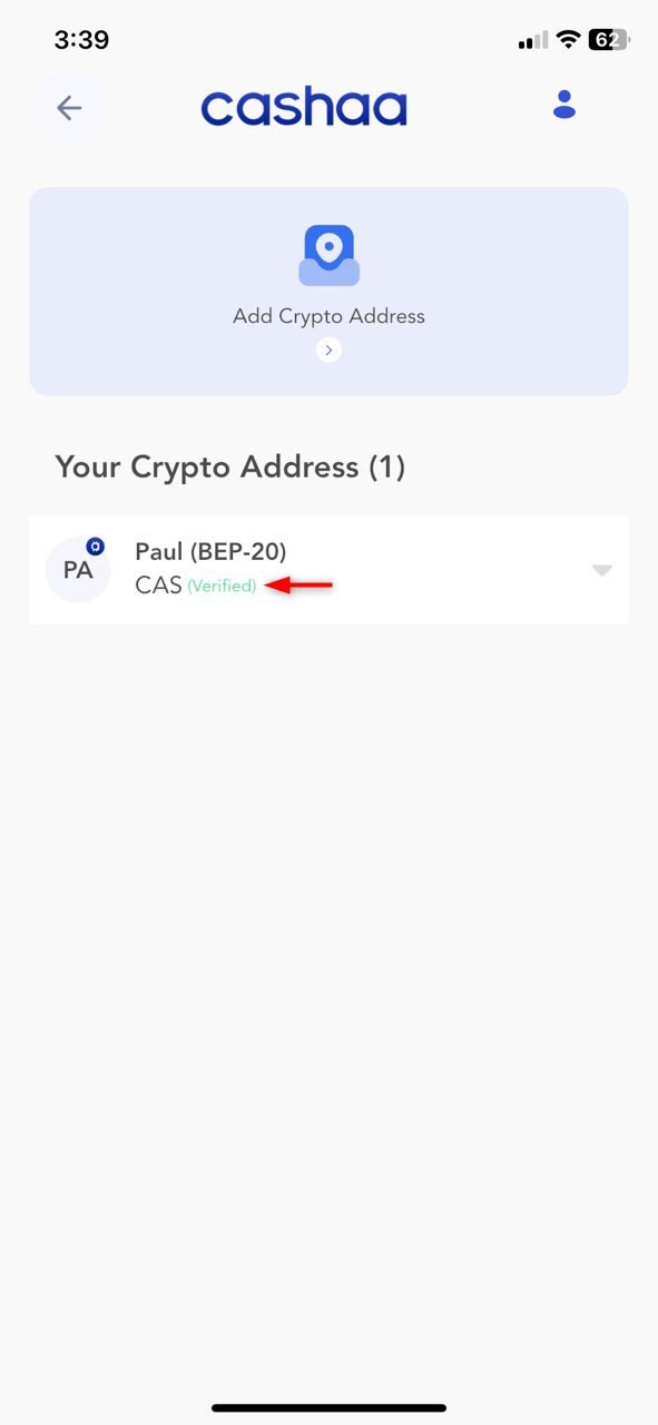 Screenshot for step 8: How To Add a Recipient To Send Cryptocurrency