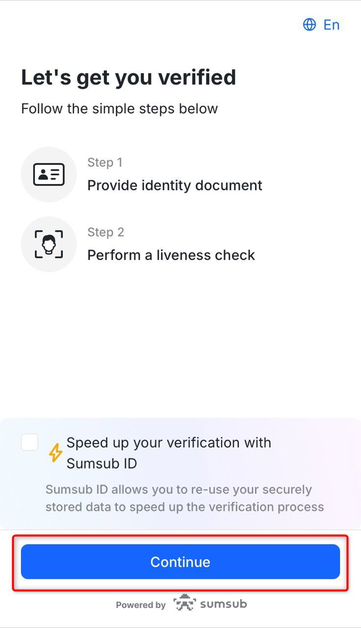 Screenshot for step 6: How to Complete your KYC Verification on Cashaa